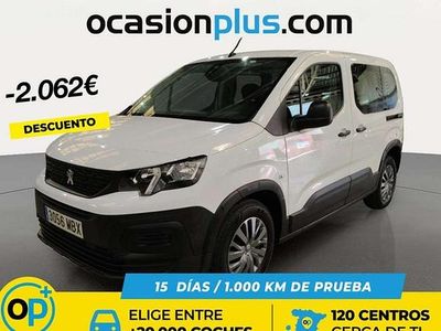 Usado Peugeot Rifter Active 102 CV (75 kW) 2022 Blanco Monovolumen