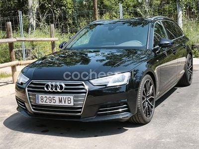 Usado Audi A4 S-Line 190 CV (139 kW) 2016 Negro Familiar