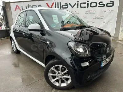 Usado Smart ForFour Passion 90 CV (66 kW) 2015 Negro Utilitario