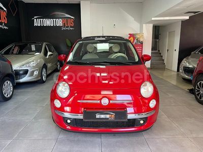 Usado Fiat 500 Lounge 69 CV (50 kW) 2011 Rojo Berlina