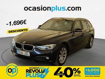 Usado BMW 318 150 CV (110 kW) 2017 Azul Familiar