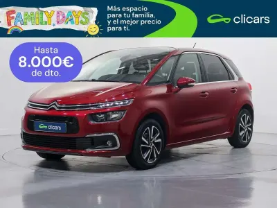 Brugt Citroën C4 SpaceTourer Feel 131 HK (96 kW) 2018 Rød MPV