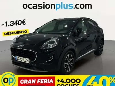 Usado Ford Puma Titanium 125 CV (91 kW) 2022 Negro SUV