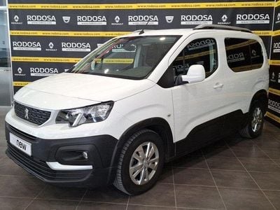 Usado Peugeot Rifter Access 100 CV (73 kW) 2019 Blanco Monovolumen
