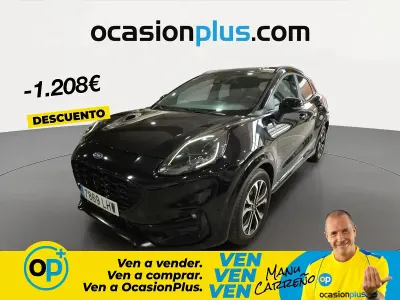 Usado Ford Puma ST-Line 125 CV (91 kW) 2020 Negro SUV