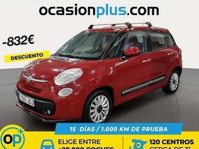 Usado Fiat 500L Pop Star 84 CV (61 kW) 2015 Rojo Monovolumen