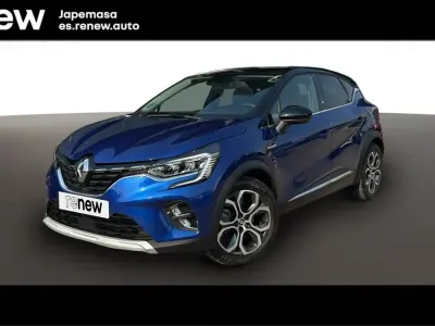 Usado Renault Captur 140 CV (102 kW) 2022 Azul con techo negro SUV