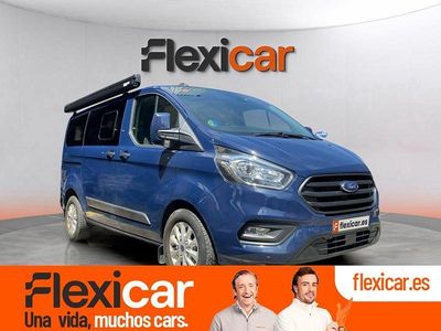 Usado Ford Transit Custom 131 CV (96 kW) 2021 Azul Monovolumen