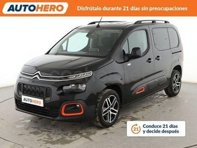Usado Citroën Berlingo Feel 102 CV (75 kW) 2021 Negro Monovolumen