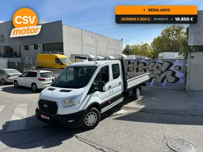 Usado Ford Transit Trend 131 CV (96 kW) 2020 Blanco Van