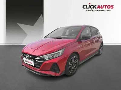 Usado Hyundai i20 N Line 79 CV (58 kW) 2025 Rojo Utilitario