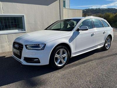 Usado Audi A4 S-Line 150 CV (110 kW) 2015 Blanco Familiar