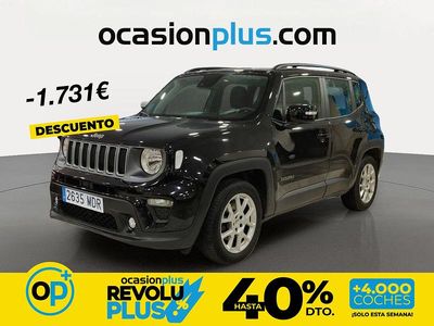 Usado Jeep Renegade Limited 130 CV (95 kW) 2023 Negro SUV