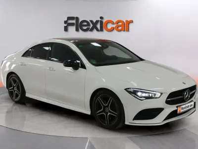 Usado Mercedes CLA200 150 CV (110 kW) 2019 Blanco Coupe