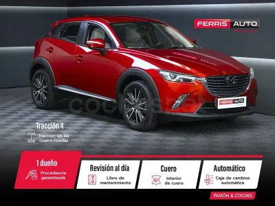 Usado Mazda CX-3 Luxury 150 CV (110 kW) 2016 Granate SUV