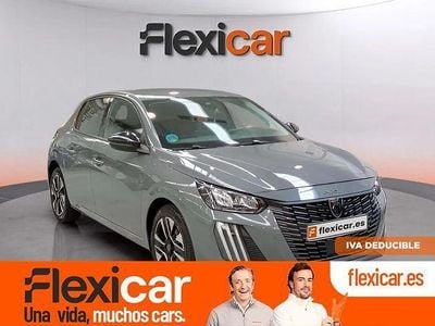 Usado Peugeot 208 Allure 100 CV (73 kW) 2025 Gris Utilitario
