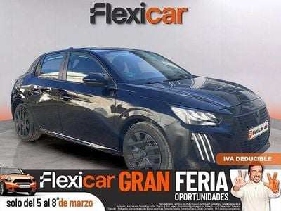 Usado Peugeot 208 Active 100 CV (73 kW) 2024 Negro Utilitario