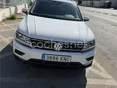 Usado VW Tiguan 125 CV (91 kW) 2018 Blanco SUV