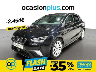 Usado Seat Ibiza FR 150 CV (110 kW) 2024 Negro Berlina