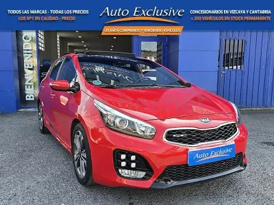 Usado Kia Ceed GT GT-Line 136 CV (100 kW) 2016 Rojo Berlina