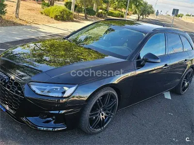 Usado Audi A4 Advanced Plus 136 CV (100 kW) 2020 Negro Familiar
