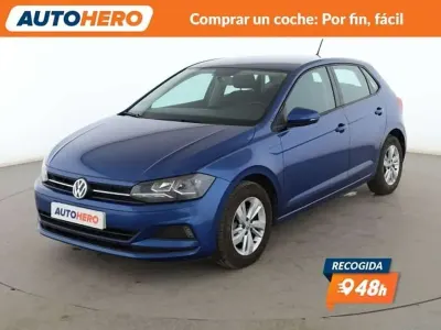 Usado VW Polo Advance 95 CV (69 kW) 2019 Azul Utilitario