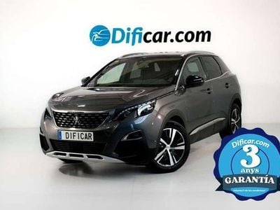 Usado Peugeot 3008 GT-line 167 CV (122 kW) 2018 Gris Berlina