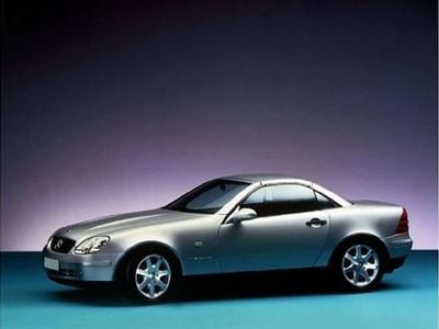 Usado Mercedes SLK200 136 CV (100 kW) 1997 Gris Descapotable