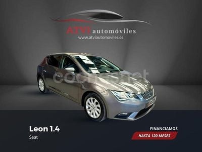 Usado Seat Leon Style 150 CV (110 kW) 2015 Gris / plata Berlina
