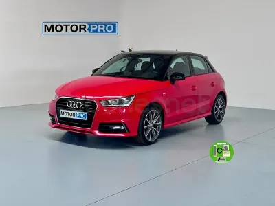 Usado Audi A1 Sportback Design 125 CV (91 kW) 2015 Rojo Utilitario