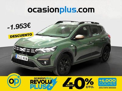 Usado Dacia Sandero Extreme 91 CV (66 kW) 2024 Verde Berlina