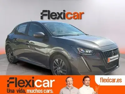 Usado Peugeot 208 Allure 100 CV (73 kW) 2021 Gris Utilitario