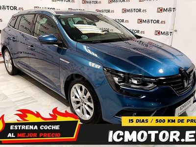 Usado Renault Mégane GrandTour Zen 140 CV (102 kW) 2019 Azul Familiar