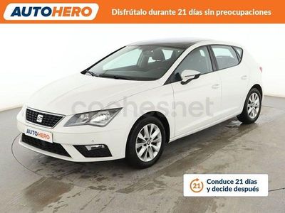 Usado Seat Leon Style 115 CV (84 kW) 2019 Blanco Berlina