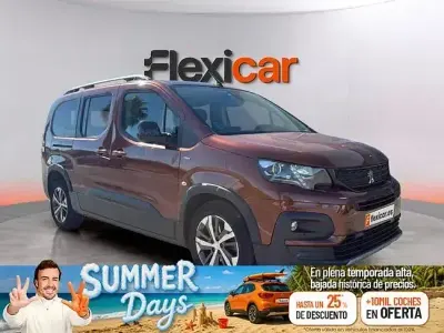 Usado Peugeot Rifter GT-line 130 CV (95 kW) 2019 Rojo Monovolumen