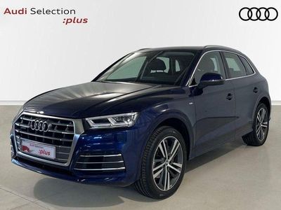 Usado Audi Q5 S-Line 163 CV (119 kW) 2020 Azul SUV