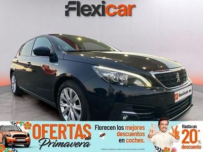 Usado Peugeot 308 Style 130 CV (95 kW) 2020 Azul Berlina