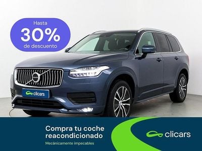 Usado Volvo XC90 Momentum 235 CV (172 kW) 2021 Azul SUV