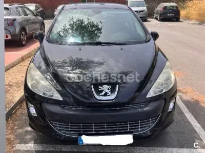 Usado Peugeot 308 Sport 120 CV (88 kW) 2009 Negro Berlina