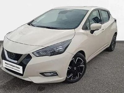 Usado Nissan Micra Acenta 92 CV (67 kW) 2021 Ivory (sólido) Utilitario
