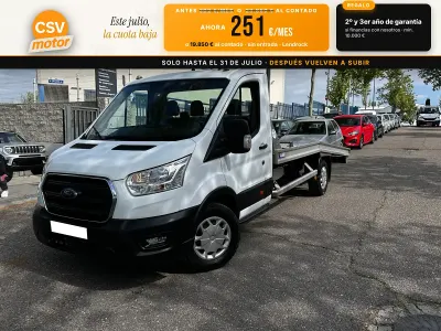 Usado Ford Transit Trend 131 CV (96 kW) 2021 Blanco Berlina