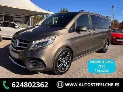 Usado Mercedes V250 Avantgarde 204 CV (150 kW) 2017 Marrón Monovolumen