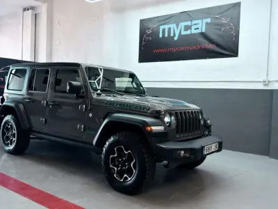 Usado Jeep Wrangler Unlimited Rubicon 381 CV (280 kW) 2022 Gris SUV