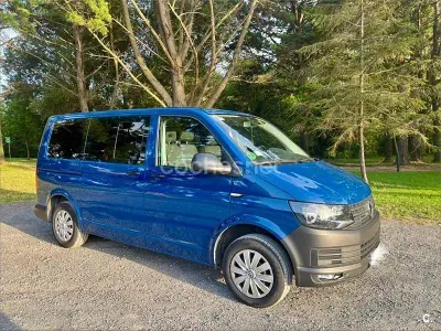 Usado VW Caravelle Trendline 102 CV (75 kW) 2016 Azul Van