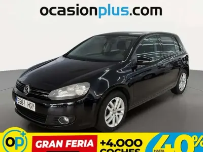 Usado VW Golf VI Sport 140 CV (102 kW) 2011 Negro Utilitario