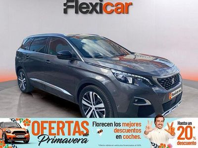 Usado Peugeot 5008 GT-line 130 CV (95 kW) 2017 Gris Monovolumen