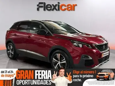 Usado Peugeot 3008 GT-line 130 CV (95 kW) 2018 Rojo SUV