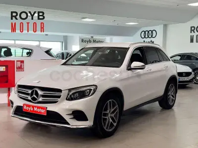 Usado Mercedes GLC220 170 CV (125 kW) 2016 Blanco SUV