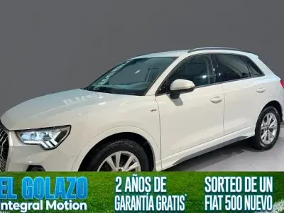 Usado Audi Q3 S-Line 150 CV (110 kW) 2021 Blanco SUV