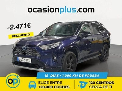 Usado Toyota RAV4 218 CV (160 kW) 2019 Azul SUV